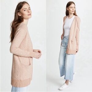 Madewell Ryder Cardigan in Dusty Pink Size Small